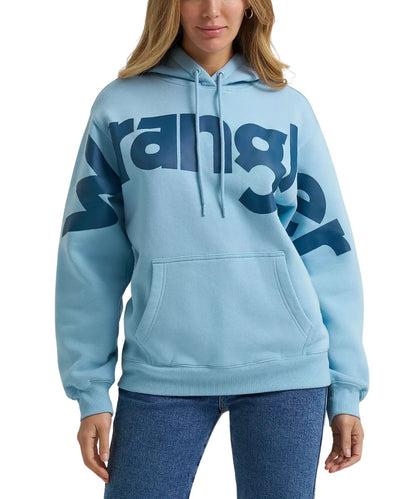 Wrangler Women's Sky Ridge Wide Open Space Logo Hoodie