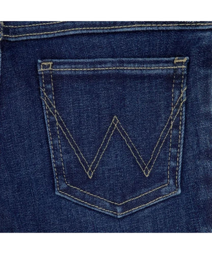 Close-up view of the back pocket