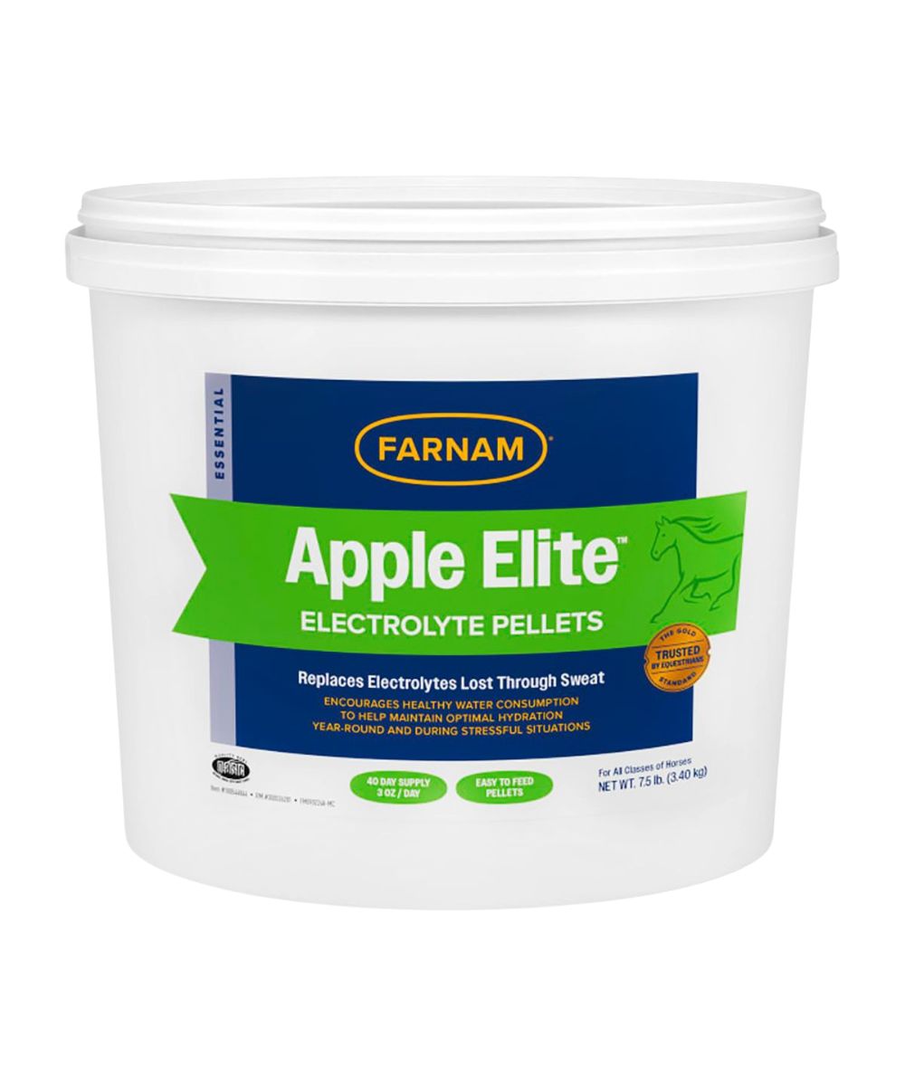 7.5lbs apple elite electrolyte pellets by Farnam