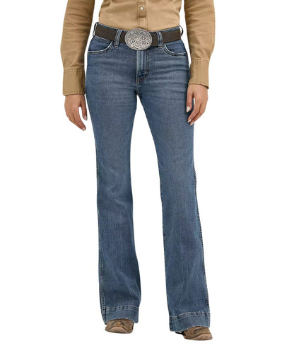 Wrangler Women's Retro High Rise Trouser Jean