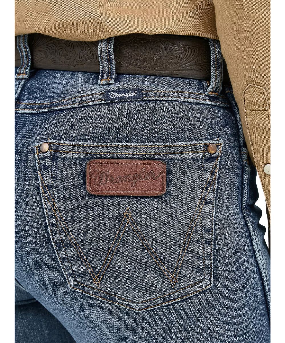 Wrangler Women's Retro High Rise Trouser Jean