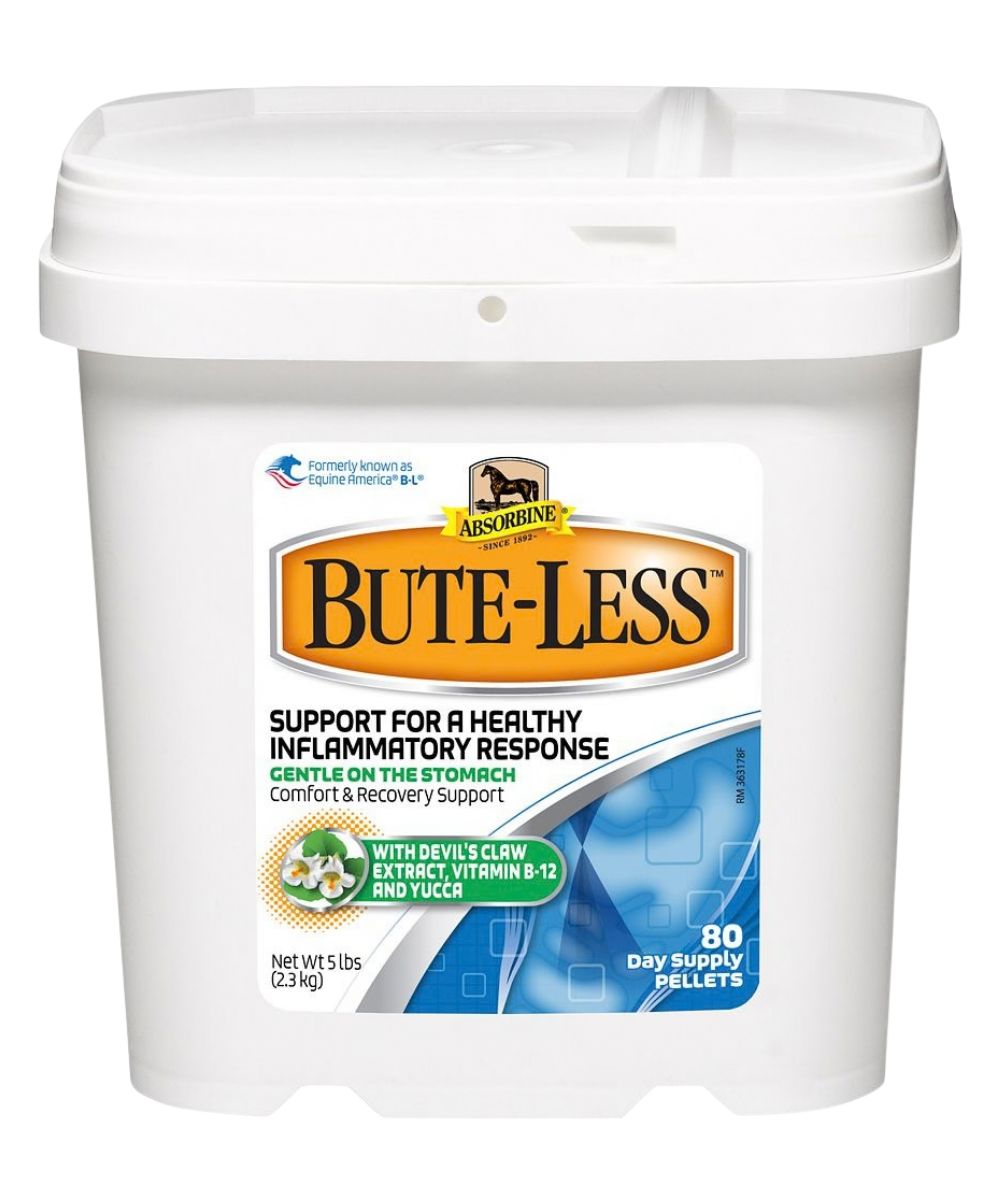 Absorbine 5lbs pellet tub of Bute-Less Horse Joint Supplement