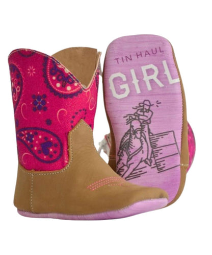 Tin Haul Infant Girls' Mini Cowgirl Boot