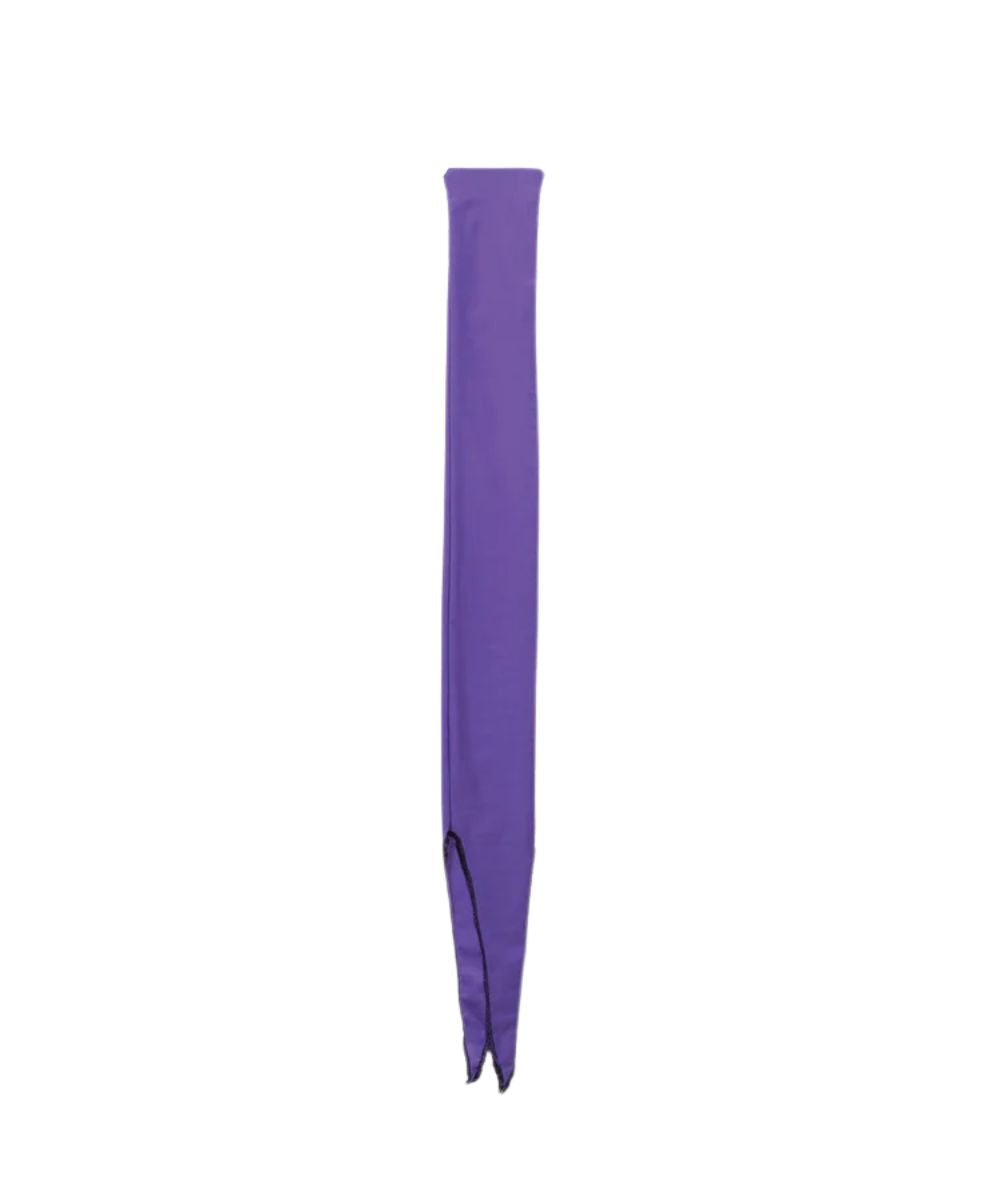 Lycra spandex tail bag in purple