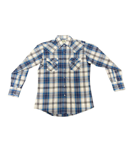 Ely Cattleman Men's Plaid Snap Shirt