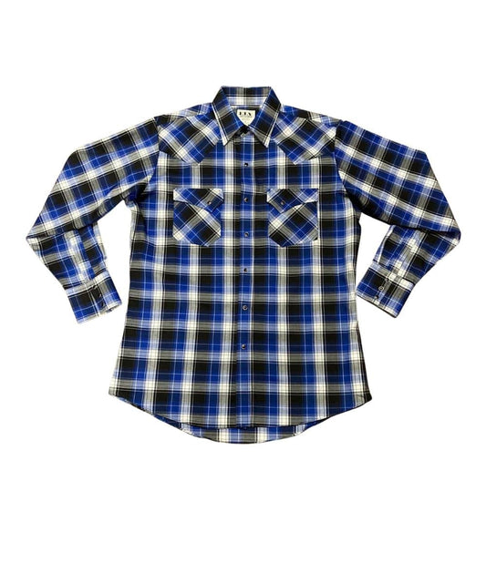 Ely Cattleman Men's Plaid Snap Shirt