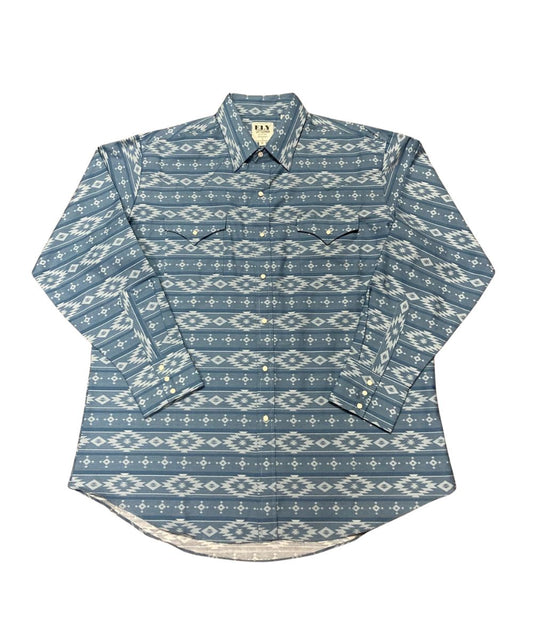Ely Cattleman Men's Aztec Snap Shirt