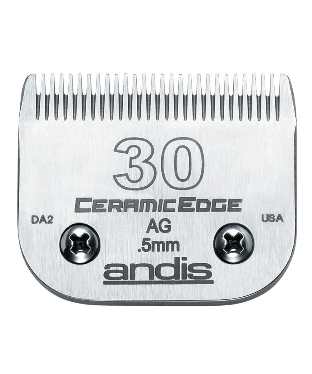 Size 30 CeramicEdge .5mm Andis Clipper Blade