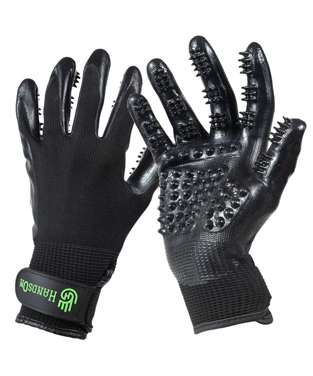 Black Shedding/Grooming Gloves