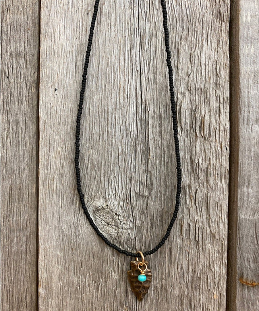 J. Forks Women's Arrowhead Necklace