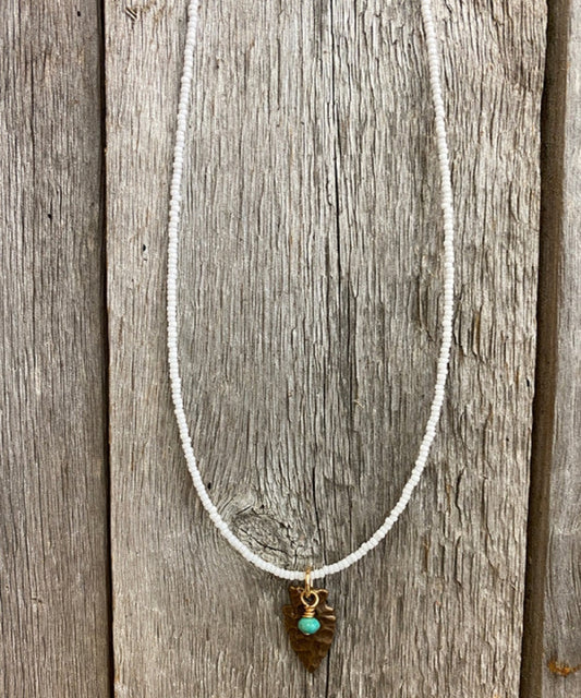 J. Forks Women's Arrowhead Necklace