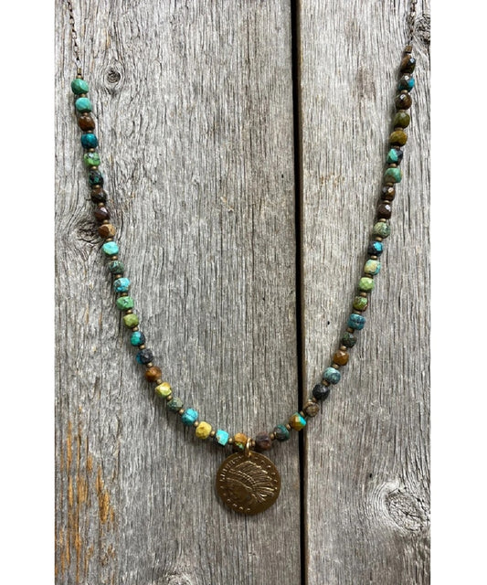 J. Forks Women's Turquoise Necklace
