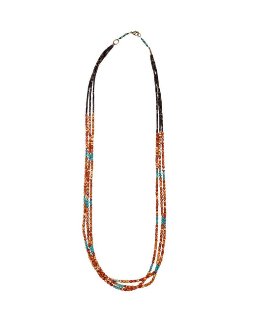 J. Forks Women's 3 Strand Necklace