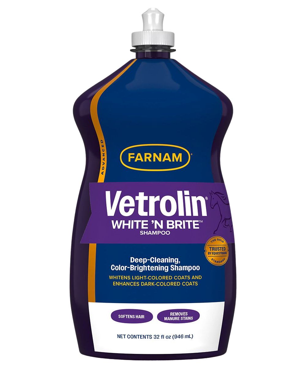 Farnam Vetrolin White 'N Brite Color-Brightening Shampoo