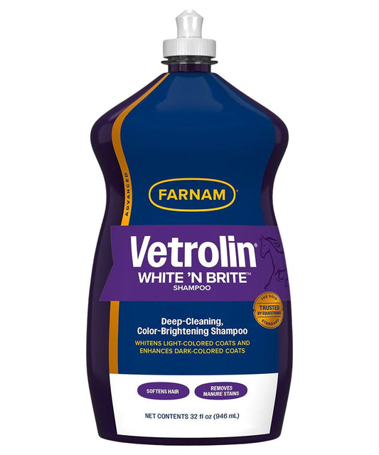 Farnam Vetrolin White 'N Brite Color-Brightening Shampoo