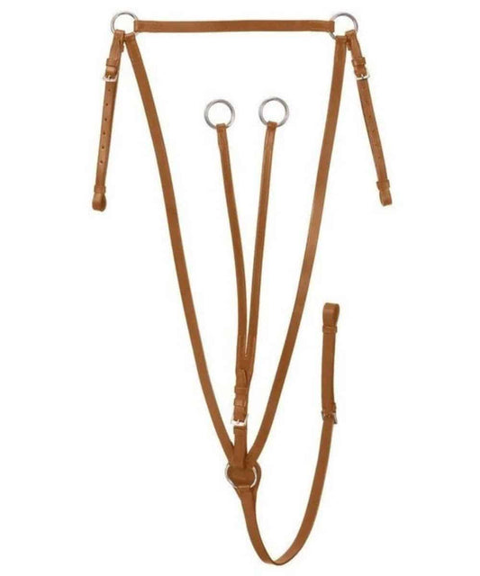 Tough1 Silver Fox Running Breastplate Martingale