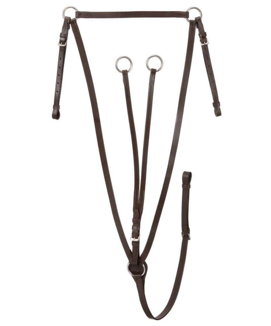 Tough1 Silver Fox Running Breastplate Martingale