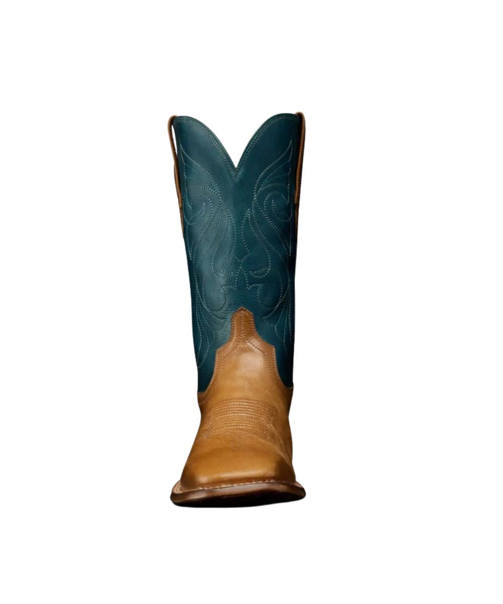 Front view featuring the square toe