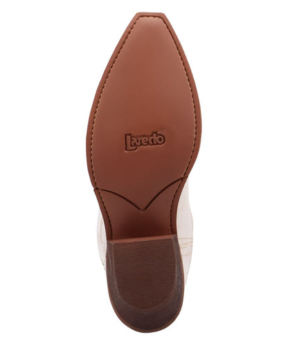 Sole view of the laredo flex rubber sole