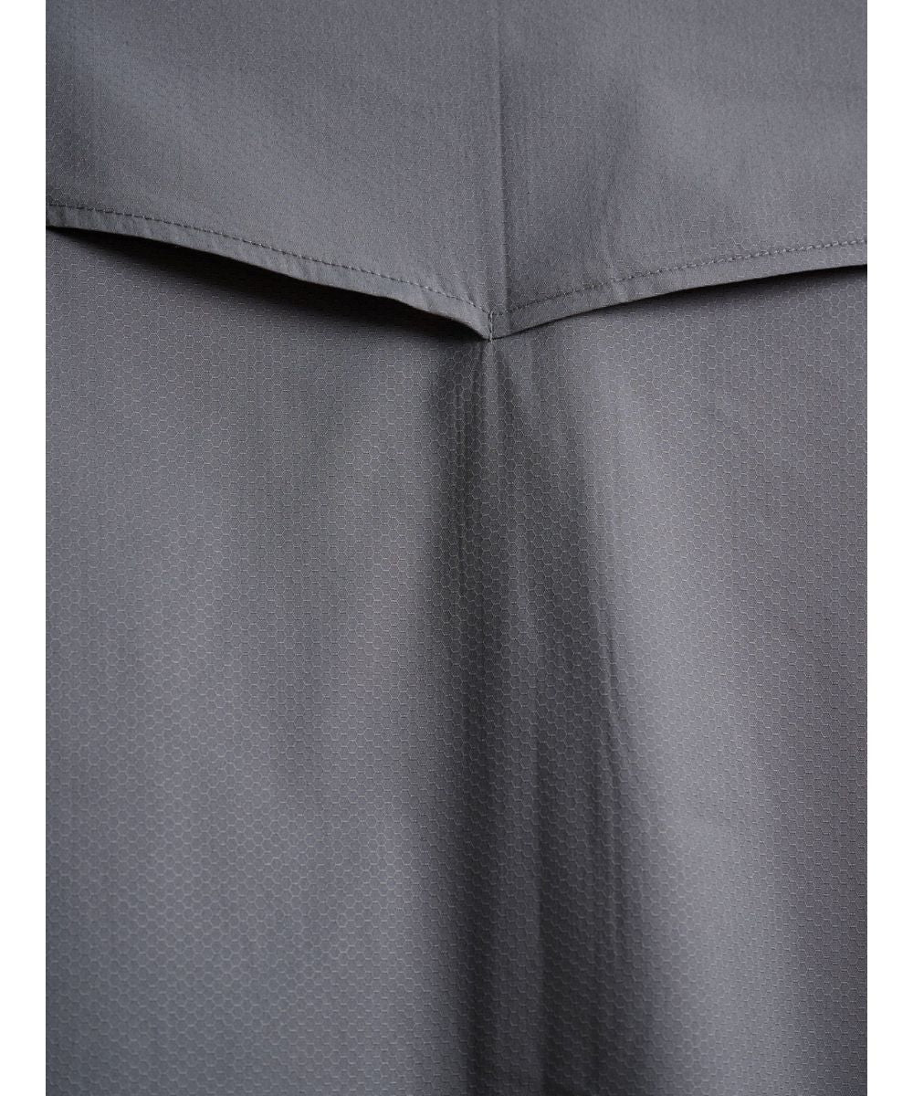 Close-Up View Of The Vented Yokes And UPF 50+ Protection Fabric