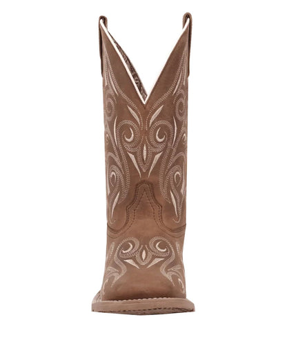 Front view of the women's broad square toe