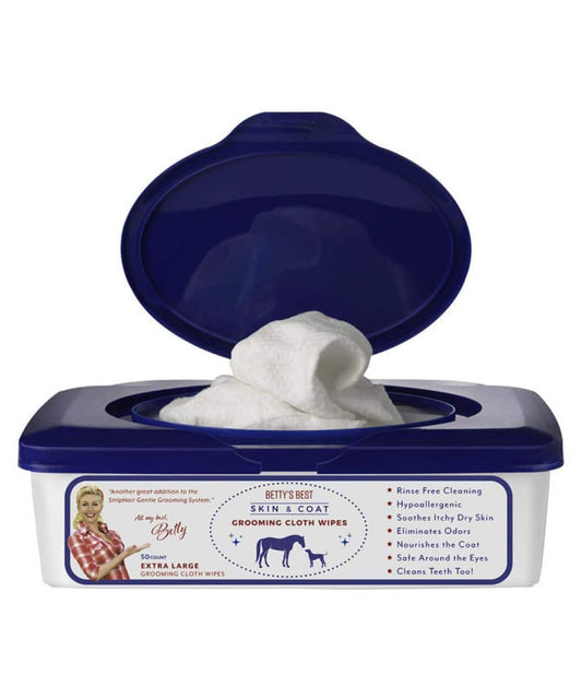 R.J. Matthews Skin & Coat Grooming Cloth Wipes