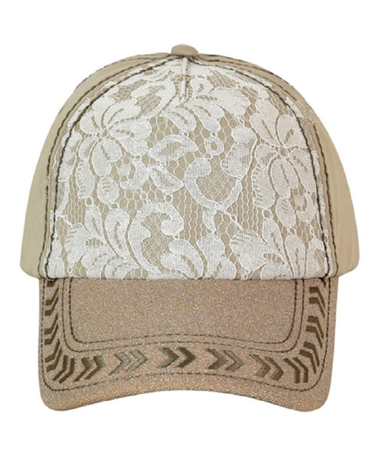 Trenditions Women's Catchfly Ponytail Lace Cap