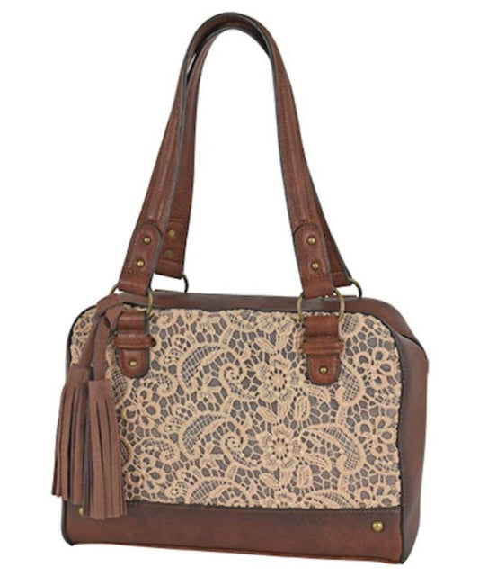 Justin Women's Lace Satchel Purse