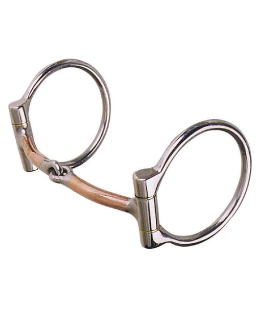 Reinsman Smooth Copper Snaffle Bit