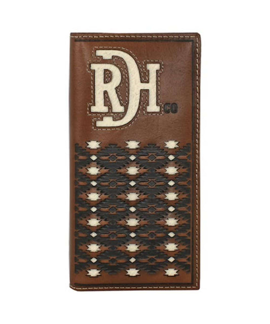 Trenditions Men's Red Dirt Hat Co. Rodeo Wallet