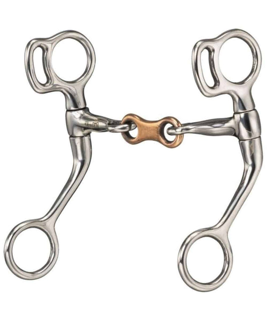 Tough1 French Link Tom Thumb Bit