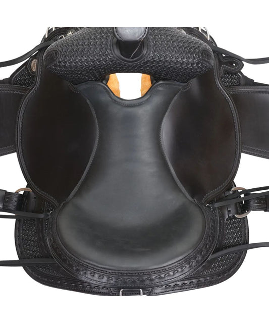Circle Y 15" Dark Rider Trail Saddle