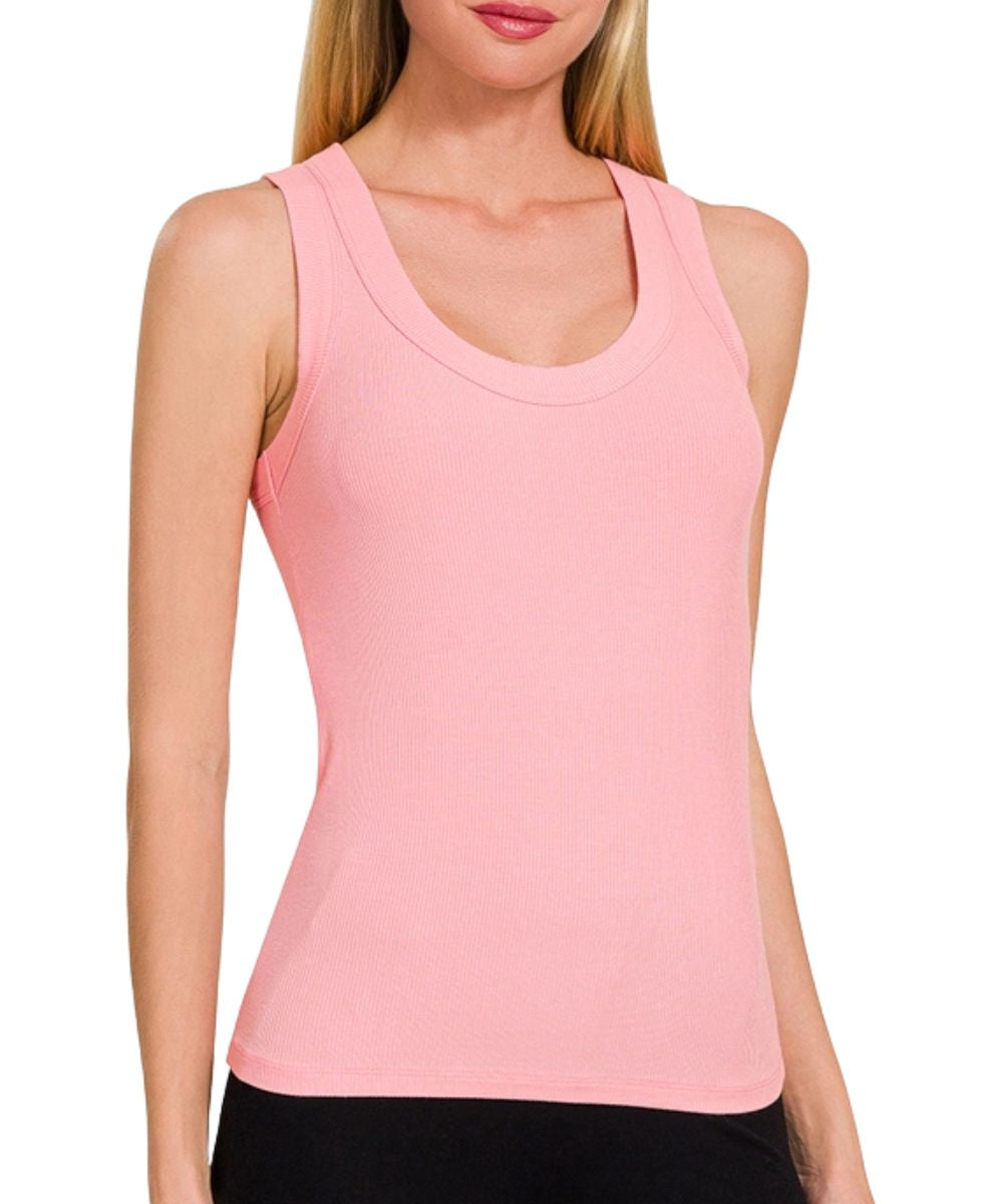 42Pops Women's Ribbed Tank Top