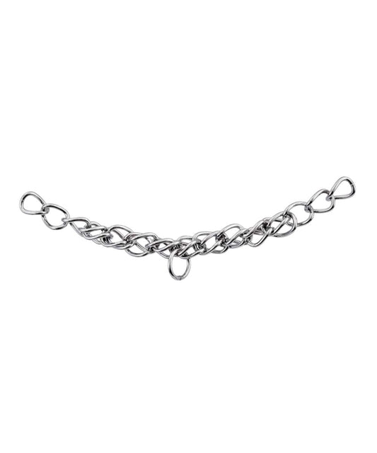 9.5" Nickel Plated Curb Chain