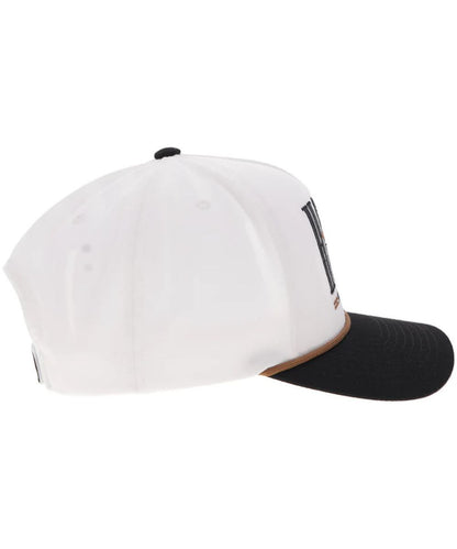Hooey White & Black Wild Ride Cap