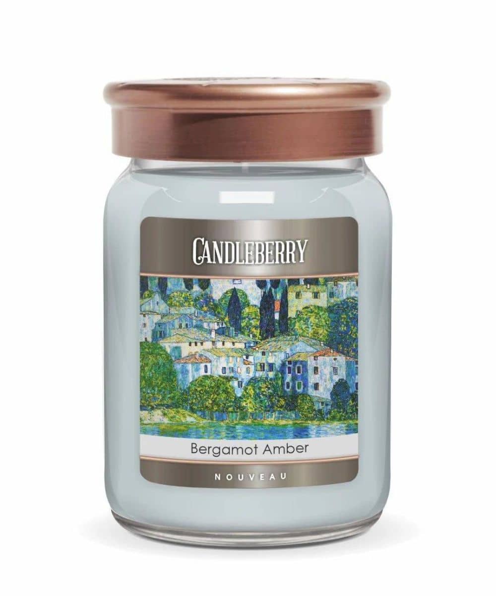 Bergamot & Amber Large Candle