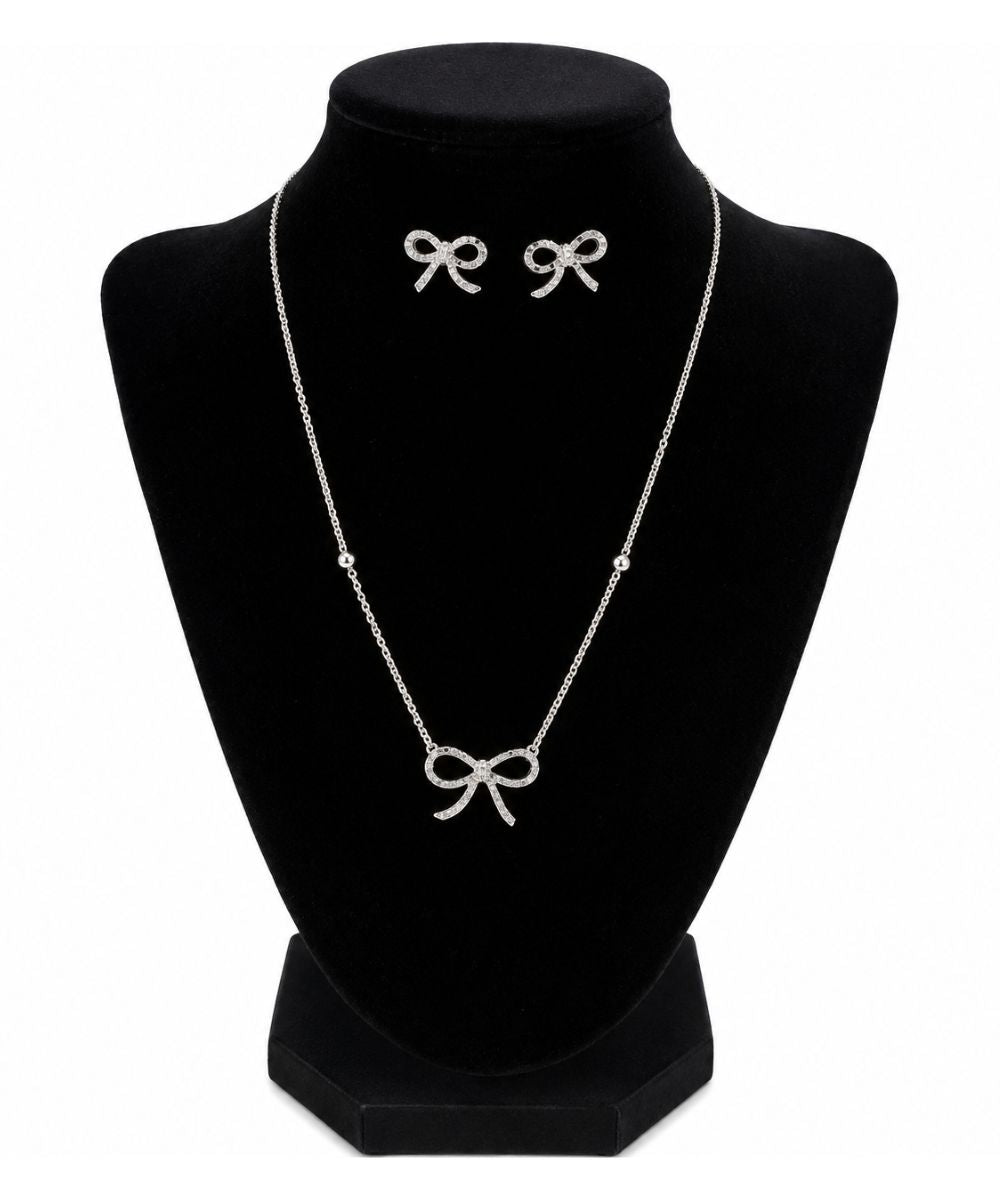 M&F Western Women's Blazin Roxx Crystal Bow Jewelry Set