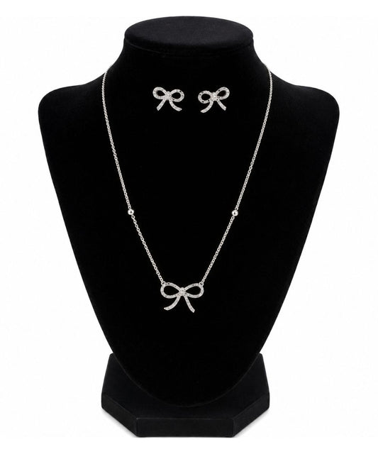M&F Western Women's Blazin Roxx Crystal Bow Jewelry Set
