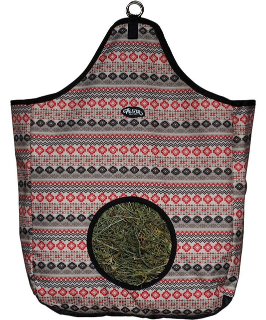 Weaver Crimson Aztec Hay Bag