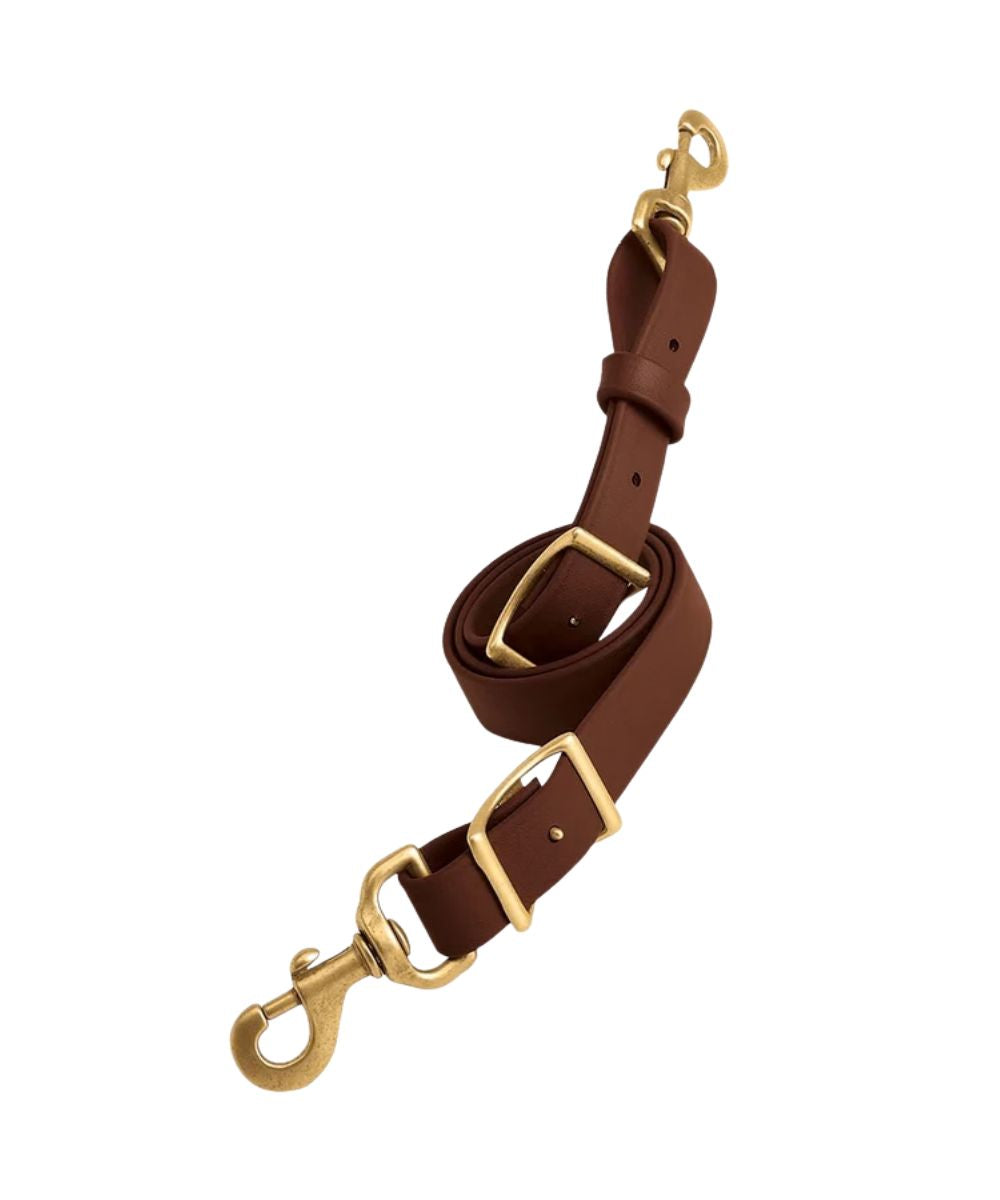 Brown synthetic tie down
