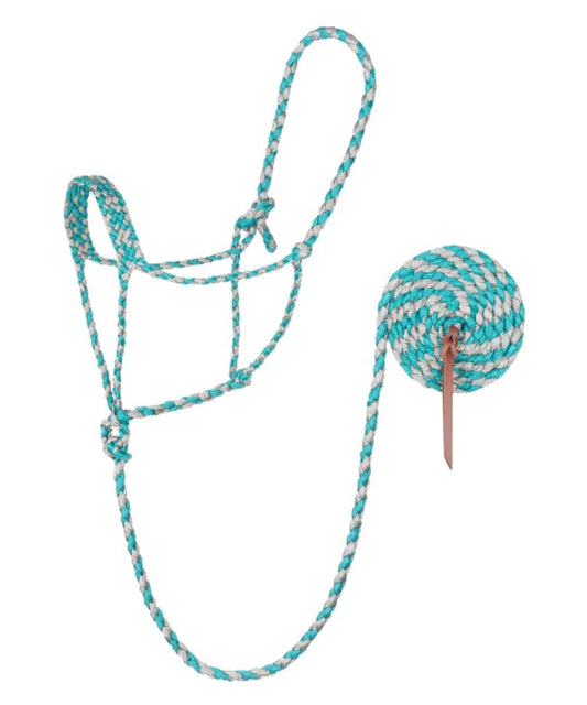 Weaver Equine Braided Rope Halter With Lead