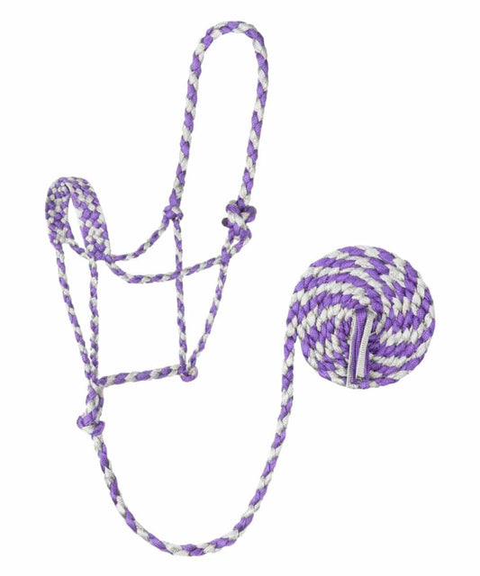 Weaver Equine Braided Rope Halter With Lead