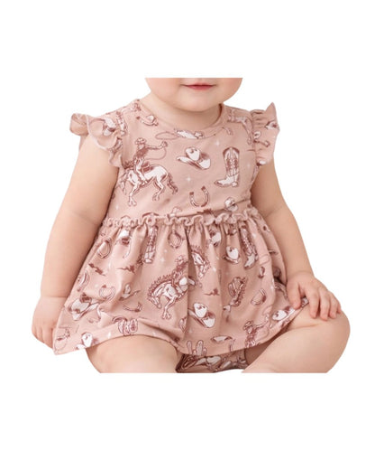 Tesa Babe Infant Girls' Cowgirl Onesie