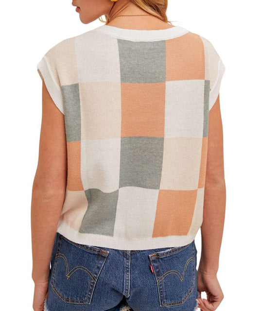 Hem & Thread Women's Sweater Crop Tee