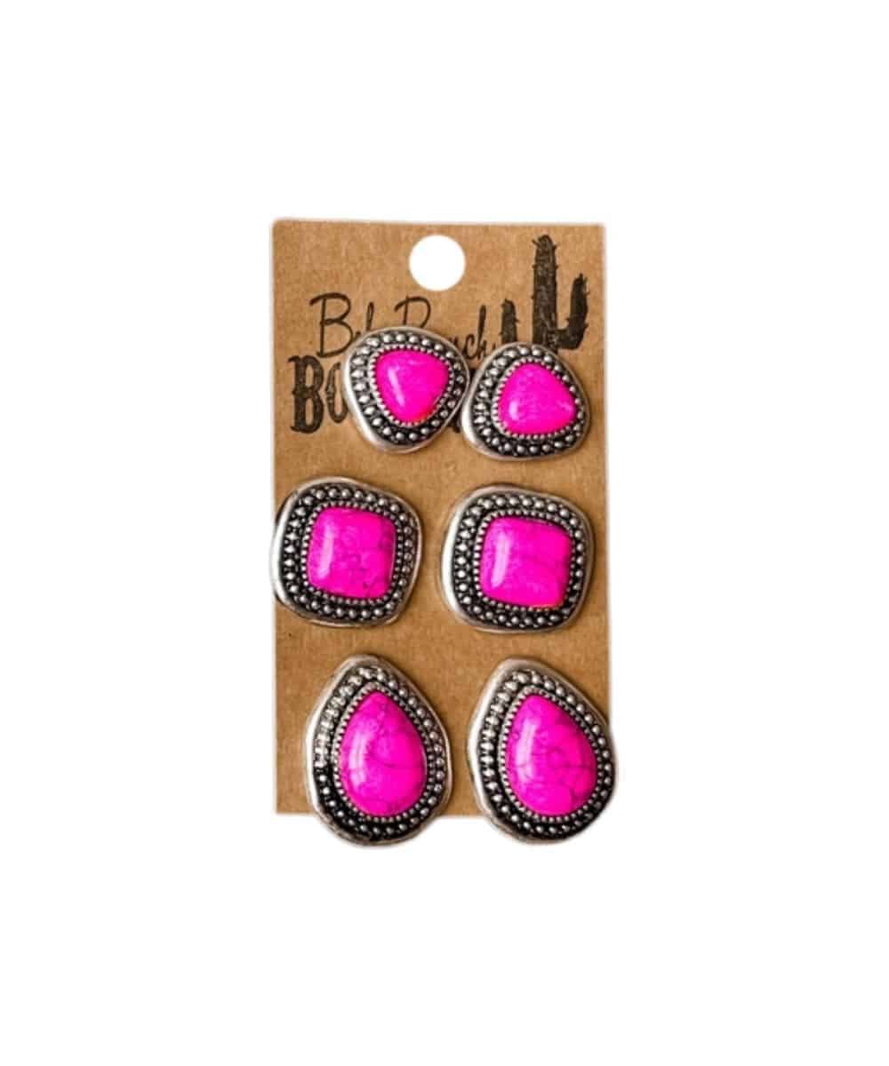 3PAIRER-hot pink ! desc :  ! caption :