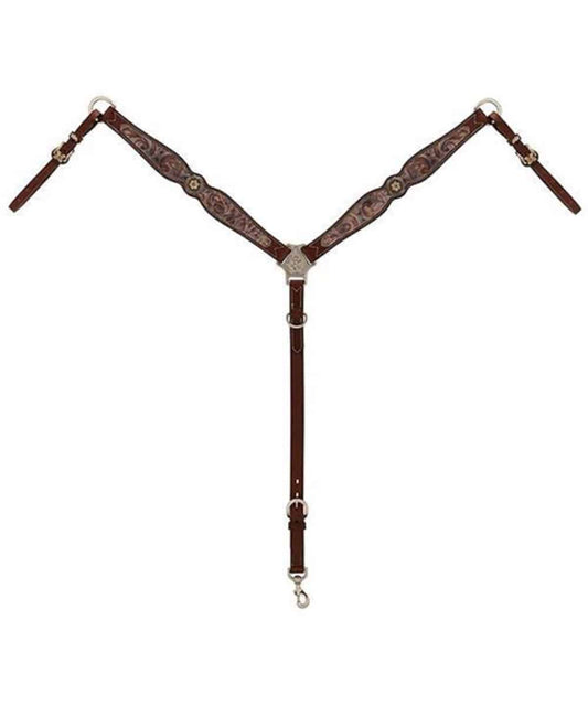 Weaver Patina Rose Scalloped Breast Collar