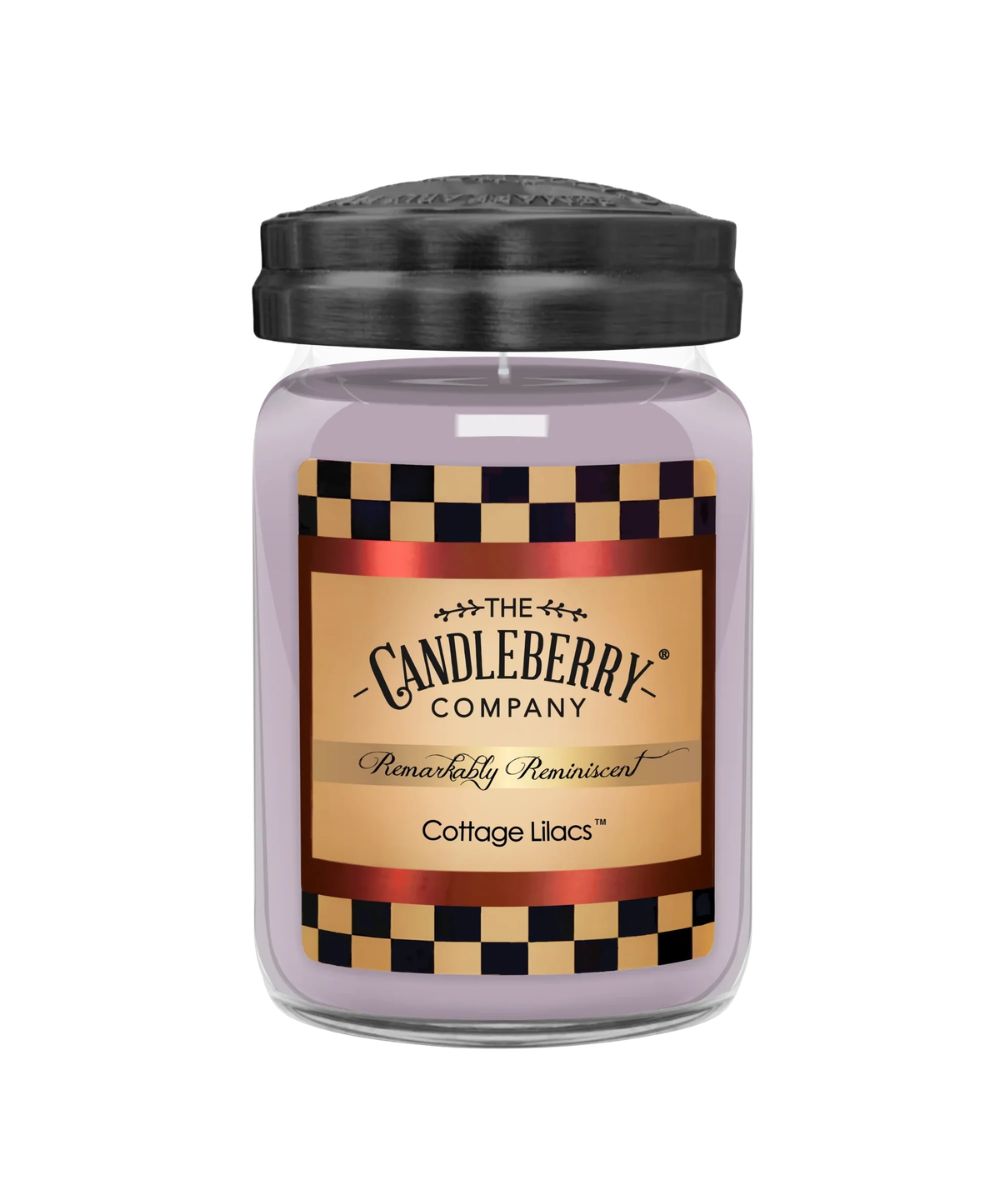 Candleberry Cottage Lilacs Large Candle
