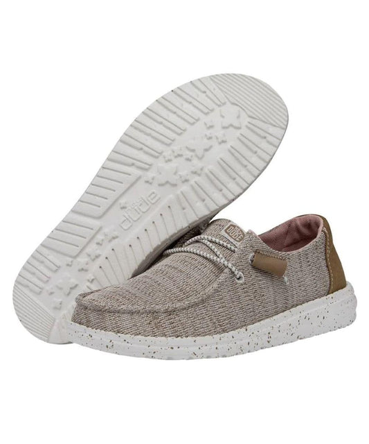 Hey Dude Women's Walnut Sport Mesh Wendy Shoe