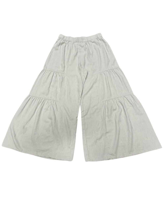 Charlie Paige Women's Palazo Linen Pants