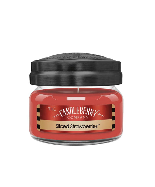 Candleberry Sliced Strawberries Small Candle